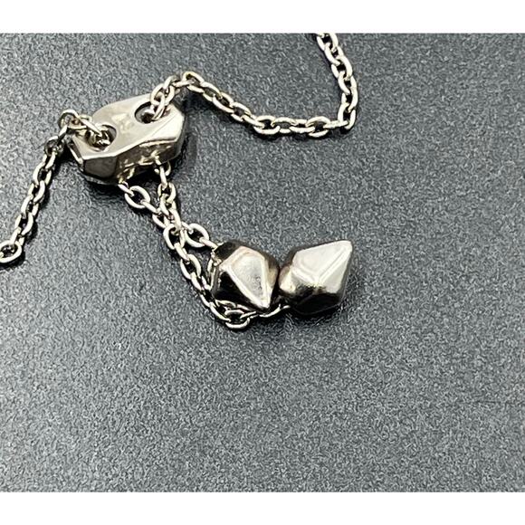 Kendra Scott Elaina Silver Plated Chain Neon Pink Magnesite Bolo Adj Bracelet - Picture 7 of 8